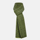 A Petrol Green and Chartreuse diamond-patterned cashmere knitted scarf by Turnbull & Asser—an essential accessory for adding striking geometric flair to any look.