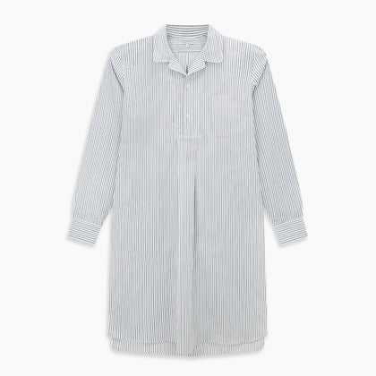 Brown Multi Stripe Quarzo Nightshirt Image 5