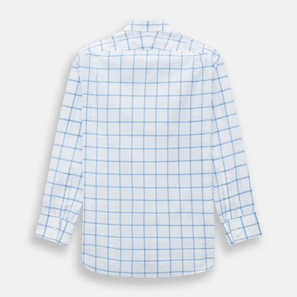 Colony Blue Grid Check Mayfair Shirt Image 2