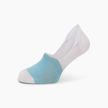 White No-Show Socks Image 4