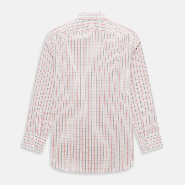 Red Multi Check Mayfair Shirt Image 2