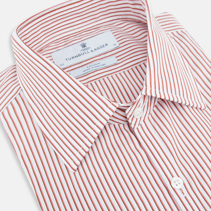 Red Shadow Stripe Westminster Shirt Image 1