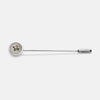 View 1 of product The Turnbull & Asser Sterling Silver White Tie Pin features a button-shaped end with a small cylindrical cap, shown on a white background.