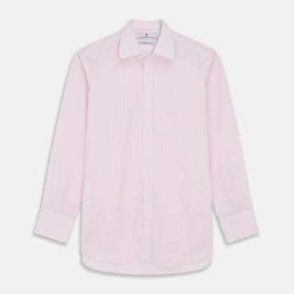 Pink Windowpane Check Mayfair Shirt