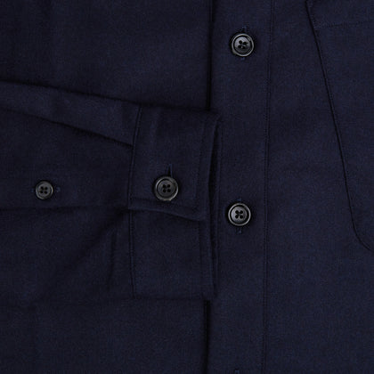 Midnight Blue Highbury Overshirt Image 3