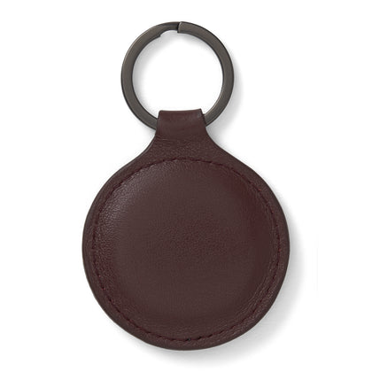 Burgundy Leather Fob Holder Image 1