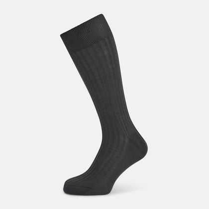 Concrete Mid-Length Socks