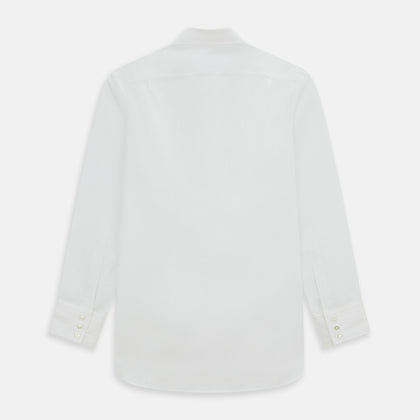 White Linen Mayfair Shirt Image 2