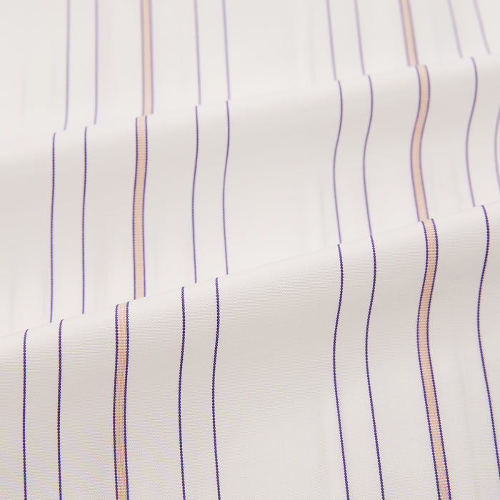 Purple and Rose Multi Stripe Mayfair Shirt Image 5