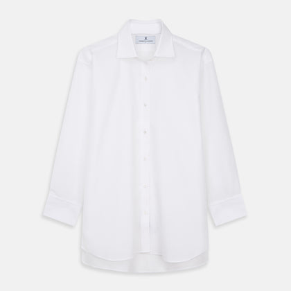 White Cotton Marlene Shirt Image 1