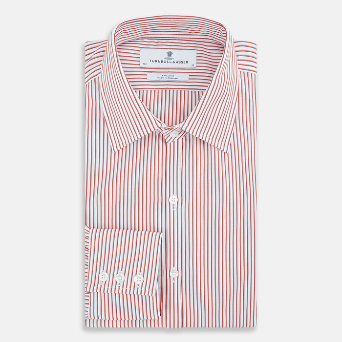 Red Shadow Stripe Westminster Shirt Image 4