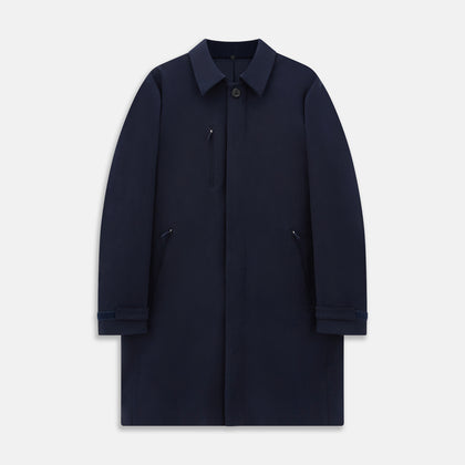Navy John Arthur Trench Coat