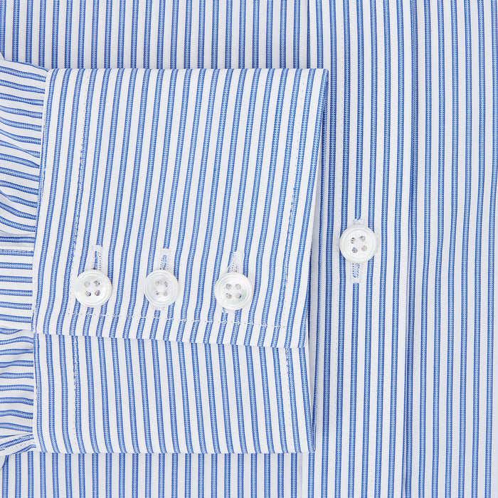Sky Blue Halo Stripe Mayfair Shirt Image 3