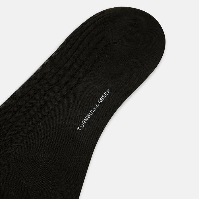 Dark Chocolate Mid-Length Socks Image 2
