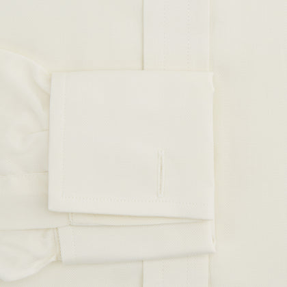 Tomorrow Never Dies Cream Cotton Hamburg Shirt As Seen on James Bond Image 2