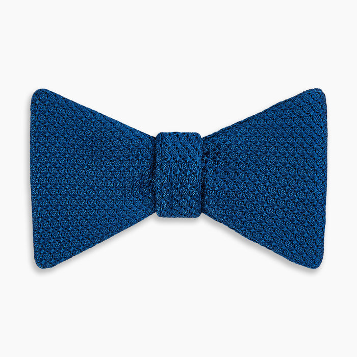 Azzurro Grenadine Silk Bow Tie Image 3