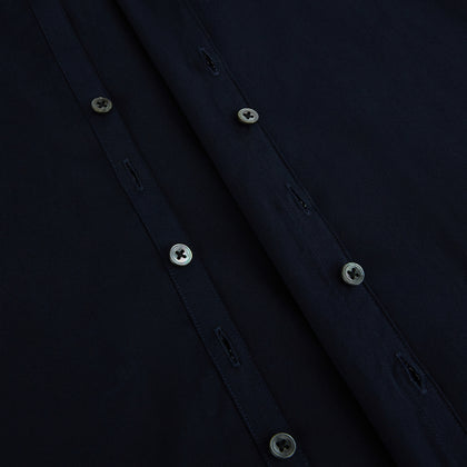 NAVY BLUE WINDSOR SHIRT Image 6