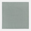 View 3 of product The Turnbull & Asser Melon Green Micro Shadow Check Hand-Rolled Handkerchief is displayed flat against a white background, showcasing its green and white check pattern and expertly hand-rolled edges.