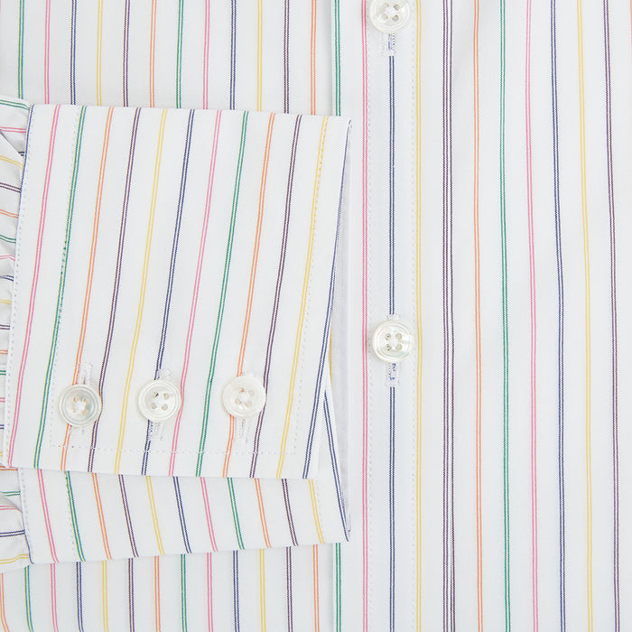 Rainbow Double Pinstripe Mayfair Shirt Image 3
