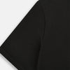 View 4 of product The Turnbull & Asser Dark Chocolate Short-Sleeve T-shirt, shown flat on a white background, features a crew neckline and relaxed fit—offering versatile style and premium comfort for any wardrobe.