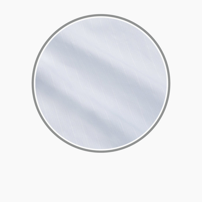 Cloudy Blue Stripe Cotton Fabric Image 2