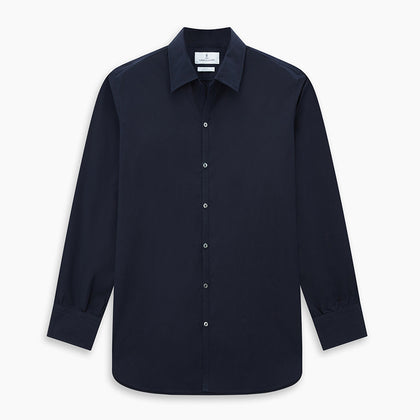 NAVY BLUE WINDSOR SHIRT Image 8