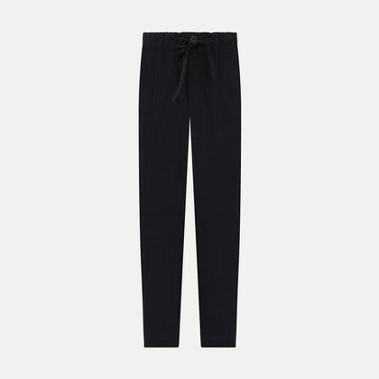 Navy Corduroy Miles Trousers