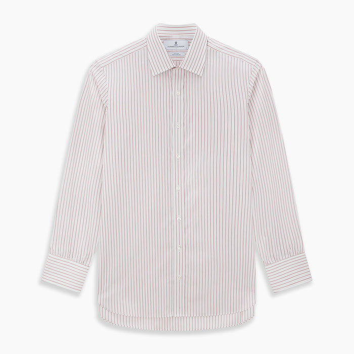 Red Multi Ticking Stripe Mayfair Shirt Image 6