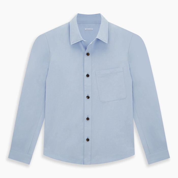 Pale Blue Hyde Overshirt Image 6