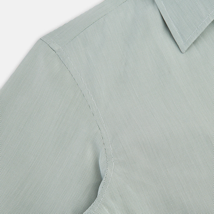 Dark Green Micro Graph Check Westminster Shirt Image 5
