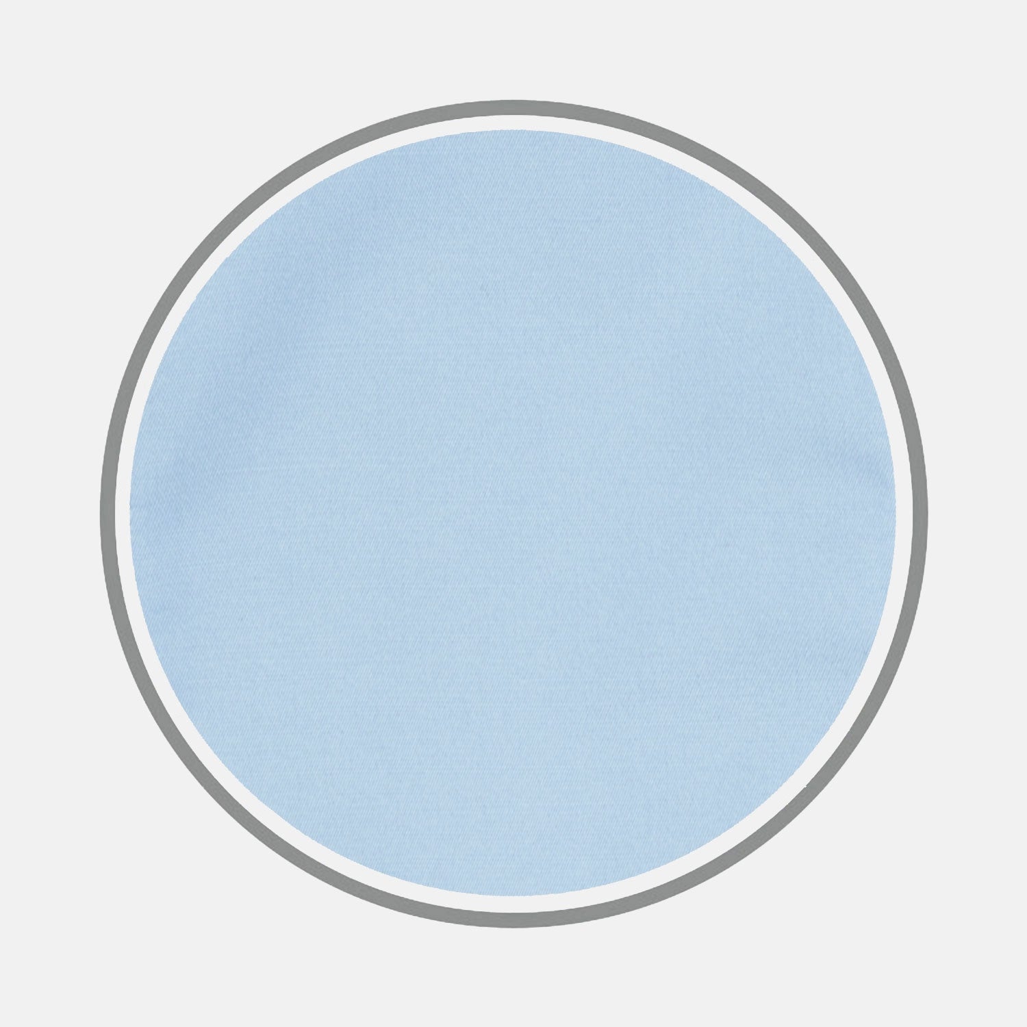 View 1 of product A light blue cotton fabric from Turnbull & Asser.