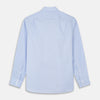 View 5 of product Turnbull & Asser Blue and Pink Prince of Wales Check Belgravia Shirt with a classic collar, button-down front, and buttoned cuffs—perfect as a formal shirt for any occasion.