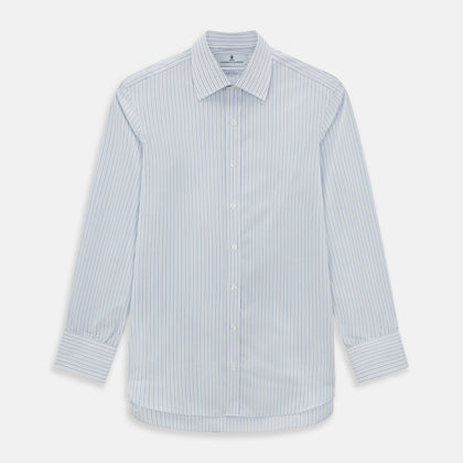 Blue Graph Check Mayfair Shirt