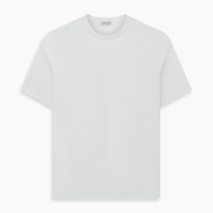 White Short-Sleeve T-shirt Image 6