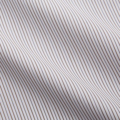 Sandstone Multi Stripe Cotton Tailored Fit Shelton Shirt Image 3