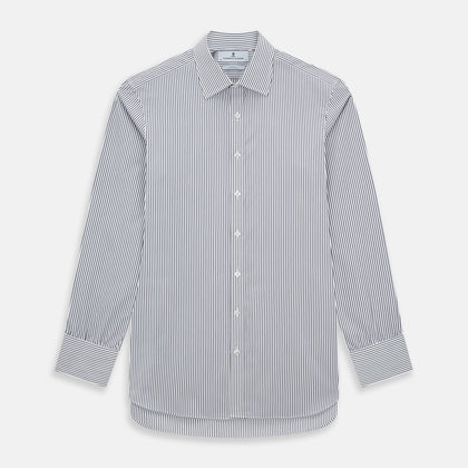 Grey Multi Stripe Mayfair Shirt