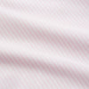 View 4 of product The Turnbull & Asser White and Pink Wide Stripe Belgravia Shirt features long sleeves, a classic collar, buttoned cuffs, and a wide stripe pattern—an elegant men's formal shirt from the Belgravia collection.