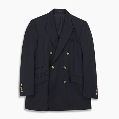 The Classic Navy Wool Blazer Image 6