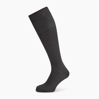 Concrete Grey Long Socks Image 4