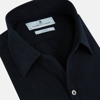 DARK NAVY WINDSOR SHIRT Image 1