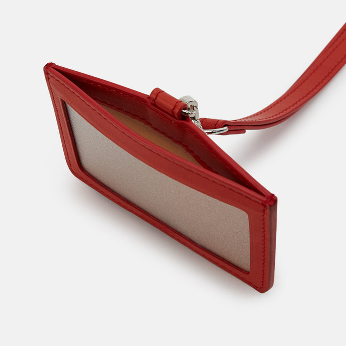 Red ID Card Holder Image 1