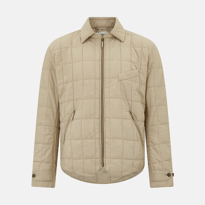 Battersea Sand Quilted Jacket
