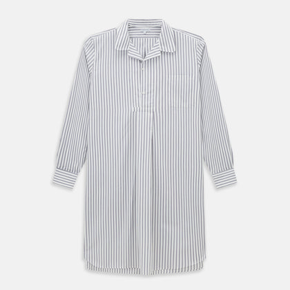 Purple Multi Stripe Quarzo Nightshirt