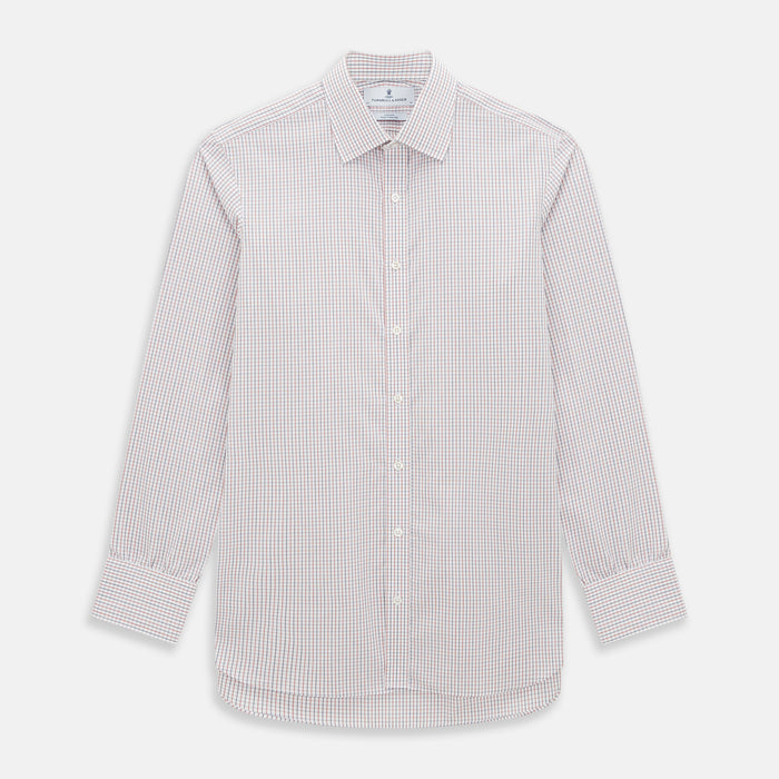 Red and Blue Multi Check Mayfair Shirt
