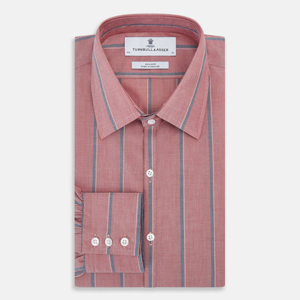 Red Track Stripe Westminster Shirt Image 4