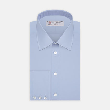 Blue Cotton Fabric Image 1