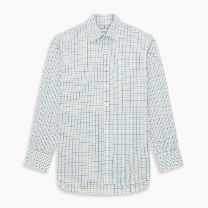 Multi Tone Double Grid Check Mayfair Shirt Image 6