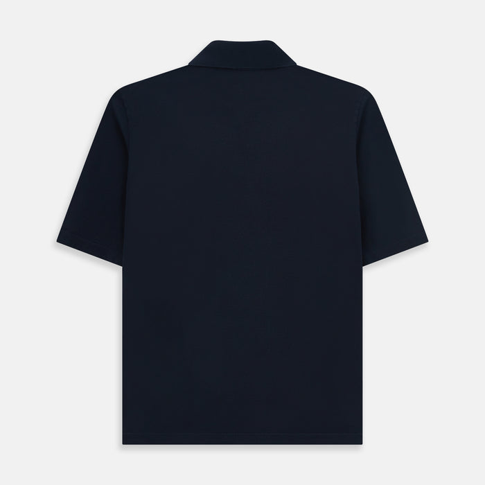 Navy Polo Shirt Image 2