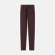Turnbull & Asser Burgundy Corduroy Miles Trousers: high-waisted, straight-leg pants with an elasticated drawstring waist, shown on a white background.