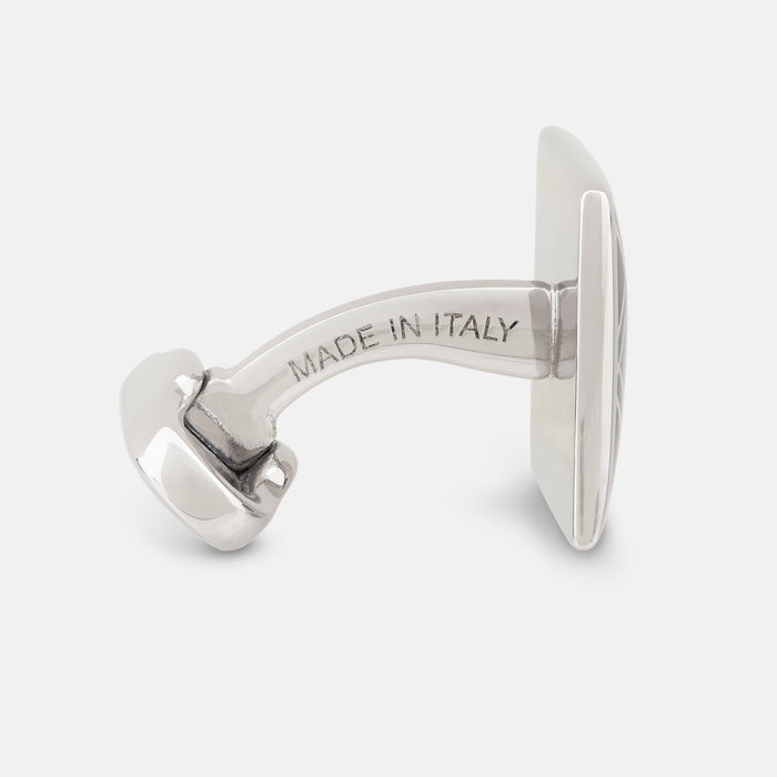 Blue Grid Square Cufflinks Image 1